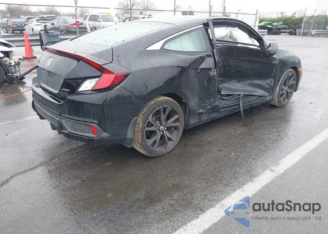 2020 Honda Civic Sport из США, поврежденный, VIN 2HGFC4B83LH304811